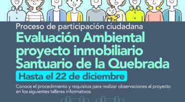 Participa del Proyecto Inmobiliario Santuario La Quebrada